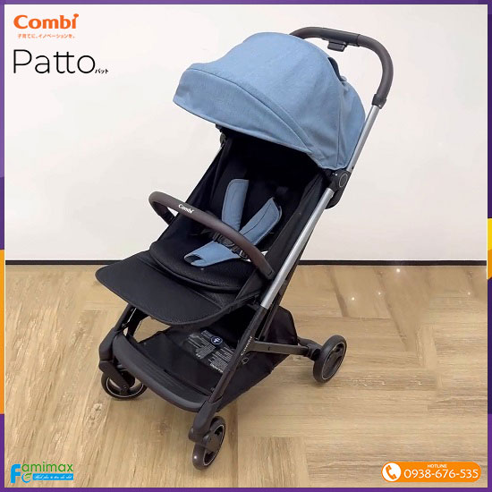 Xe đẩy Combi Patto gấp gọn