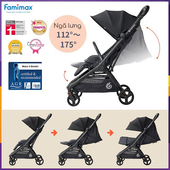 Xe đẩy Ergobaby Metro³ Deluxe
