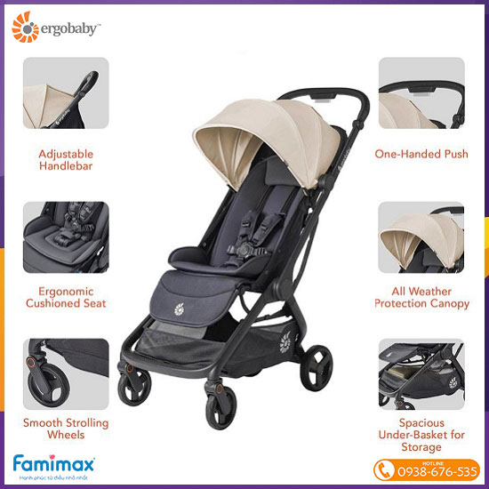 Xe đẩy Ergobaby Metro³ Deluxe