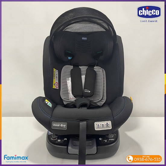 Ghế ngồi ô tô xoay 360° Chicco Unico Evo Air