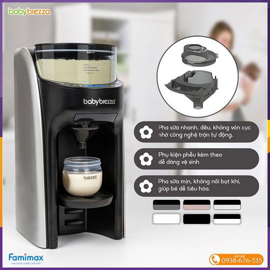 Máy pha sữa BabyBrezza Formula Pro