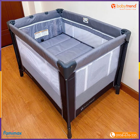 Giường cũi Baby Trend Nursery Center