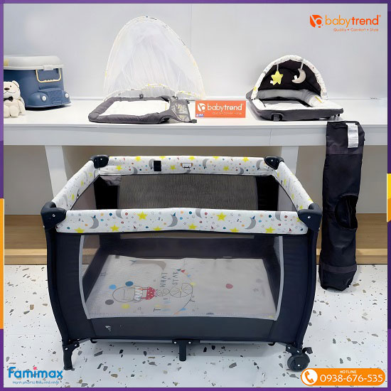Giường cũi Baby Trend Lil Snooze Deluxe II