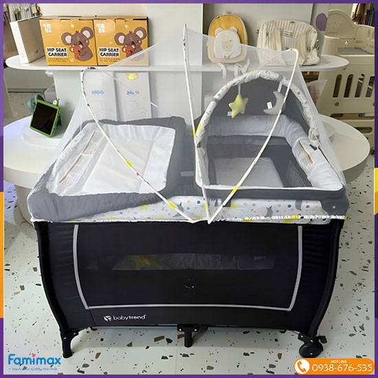 Giường cũi Baby Trend Lil Snooze Deluxe II