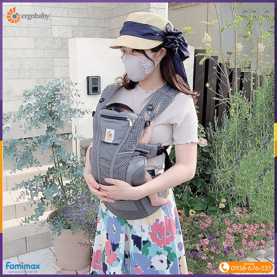 So sánh các loại địu Ergobaby