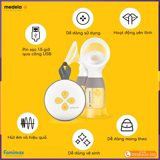 Máy hút sữa Medela Swing Maxi