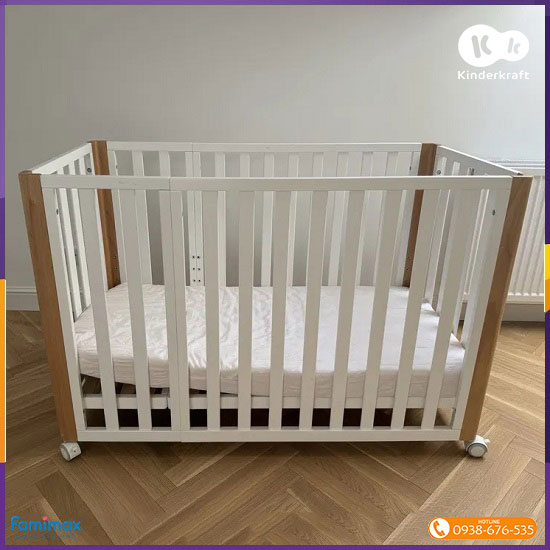 Nôi ngủ cạnh giường Kinderkraft Koya