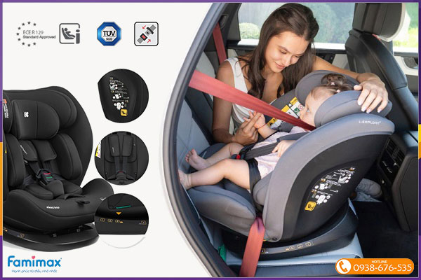 Ghế ngồi ô tô Kikkaboo i-Explore²