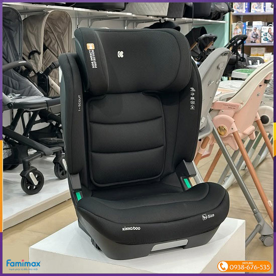 Ghế ngồi ô tô có isofix KikkaBoo i-Scout i-Size