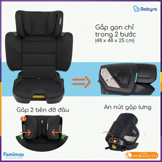 Ghế ngồi ô tô & nôi xách tay Reebaby Lullaby