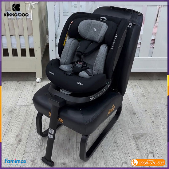 Ghế ngồi ô tô xoay 360 KikkaBoo i-Orbit i-Size