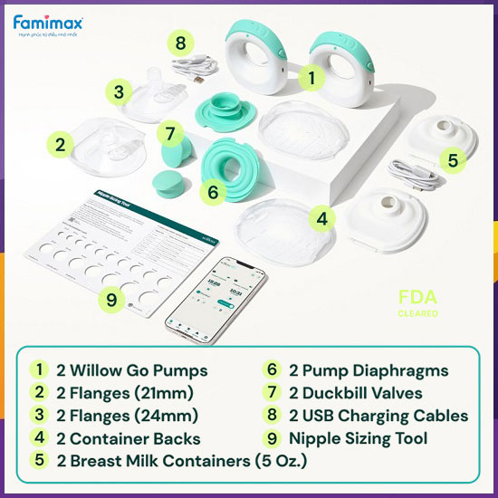 Máy hút sữa không dây Willow Go