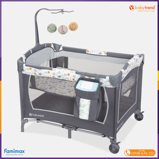 Nôi cũi Baby Trend EZ Rest Nursery