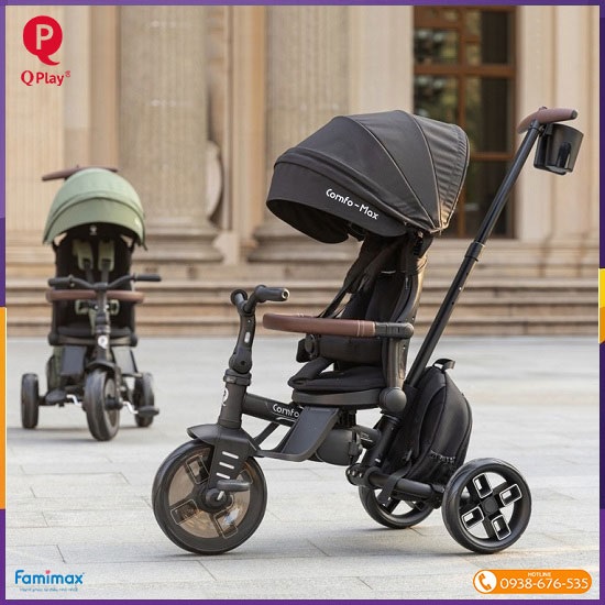 Xe đạp 3 bánh Qplay Comfo Max