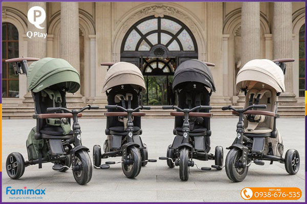 Xe đạp 3 bánh Qplay Comfo Max