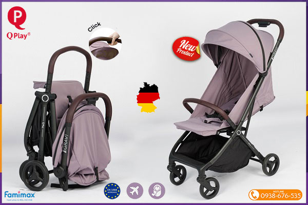 Xe đẩy gấp gọn QPlay Grav