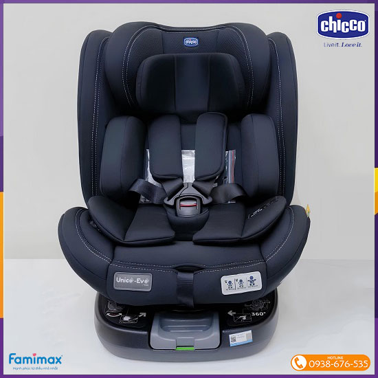 Ghế ngồi ô tô xoay 360° Chicco Unico Evo