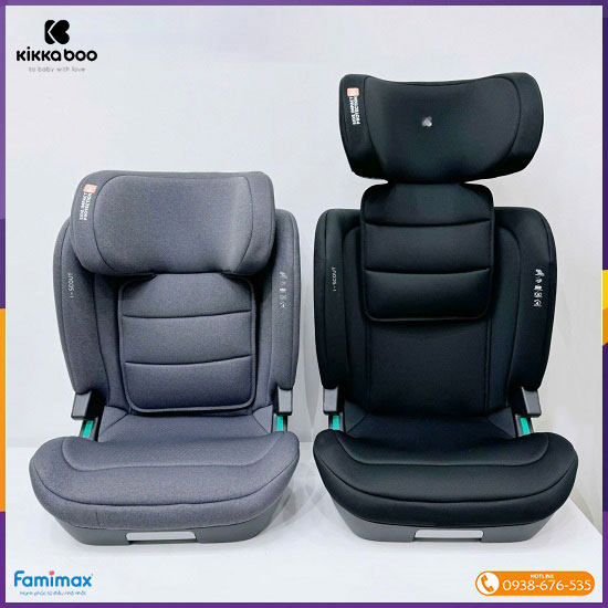 Ghế ngồi ô tô có isofix KikkaBoo i-Scout i-Size
