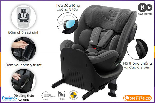 Ghế ngồi ô tô Kinderkraft Xrider²