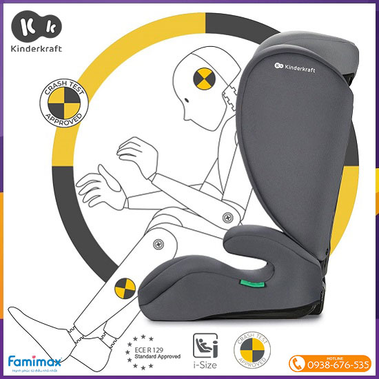 Ghế ngồi ô tô 2-in-1 Kinderkraft i-Spark