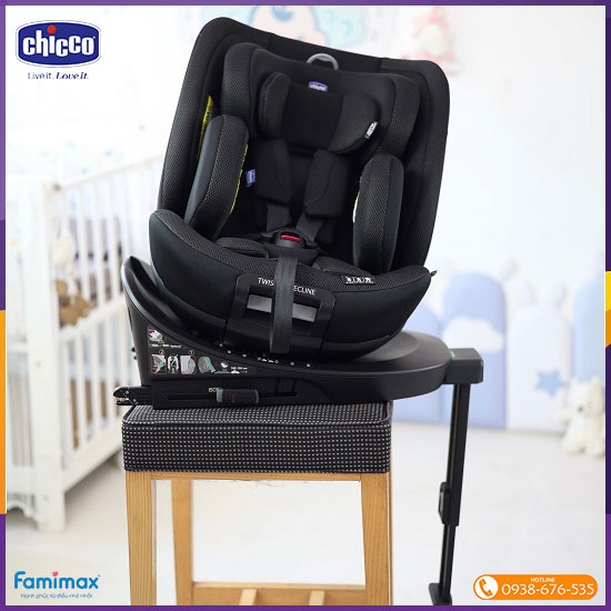 Ghế ngồi ô tô xoay 360 Chicco Everone