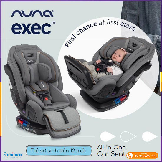 Ghế ngồi ô tô Nuna Exec