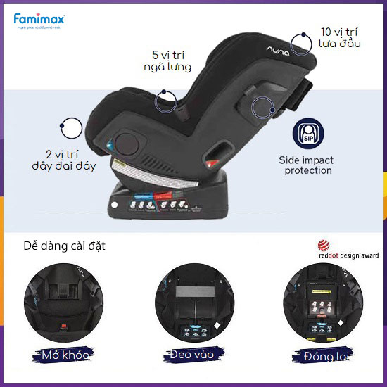 Ghế ngồi ô tô Nuna RAVA