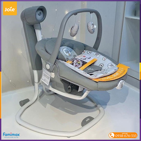 Nôi đưa tự động Joie Serina 2in1