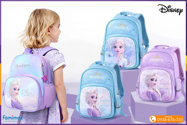 Balo học sinh cho bé gái Disney Frozen Elsa