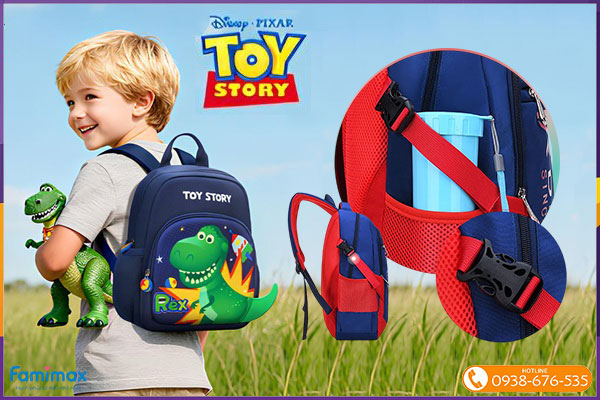 Balo cho bé trai mẫu giáo từ 2-6 tuổi