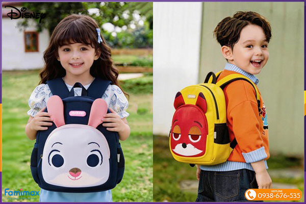 Balo học sinh mầm non Disney Zootopia