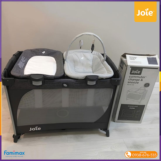 Nôi cũi Joie Commuter Change & Snooze