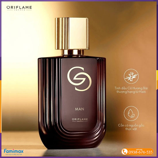 Nước hoa nam Oriflame Giordani Gold Man