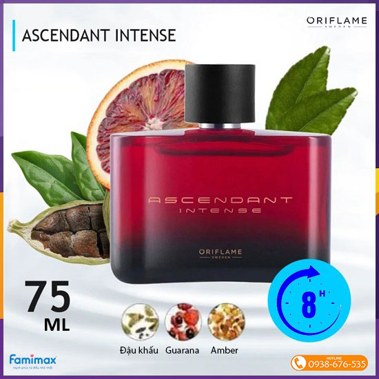 Nước hoa nam Oriflame Ascendant Intense