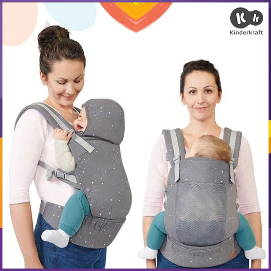 Địu trợ lực cho bé Kinderkraft Huggy