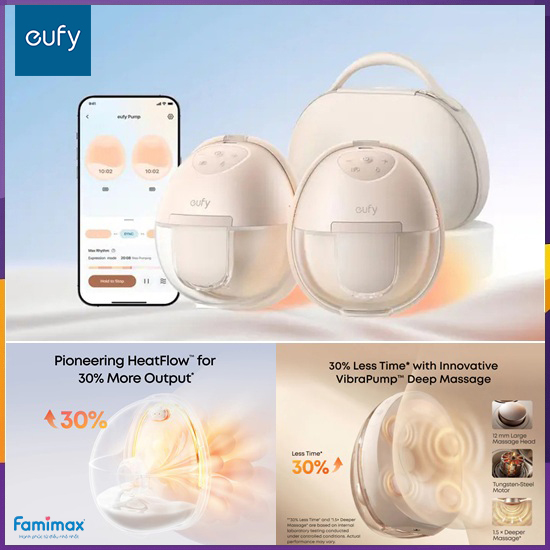 Máy hút sữa không dây eufy S2 Pro