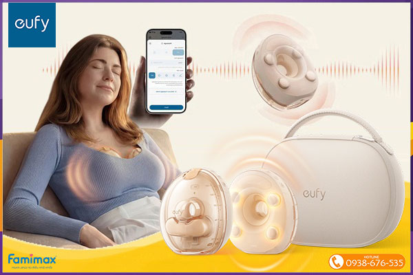 Máy hút sữa không dây eufy S2 Pro