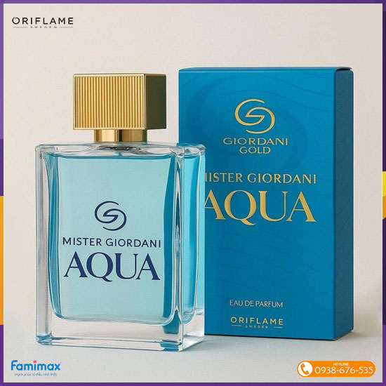 Nước hoa nam Oriflame Mister Giordani Gold