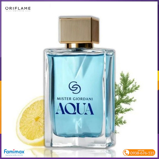 Nước hoa nam Oriflame Mister Giordani Gold