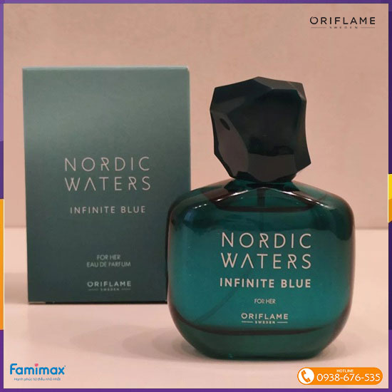 Nước hoa nữ Oriflame Nordic Waters Infinite Blue