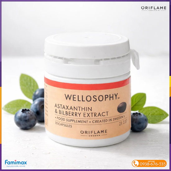 Thực phẩm chức năng đẹp da Oriflame Wellosophy