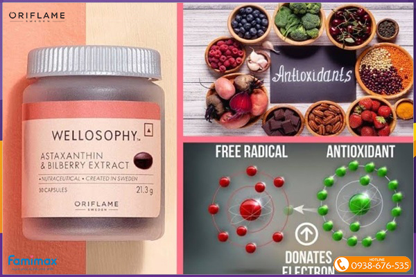 Thực phẩm chức năng đẹp da Oriflame Wellosophy