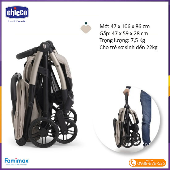 Xe đẩy Chicco Goody XPlus