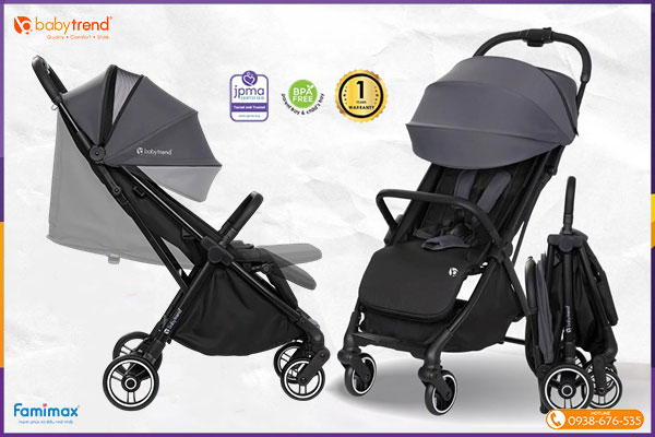 Xe đẩy gấp gọn Baby Trend Gravity
