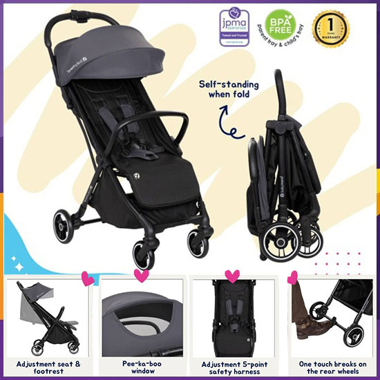 Xe đẩy gấp gọn Baby Trend Gravity