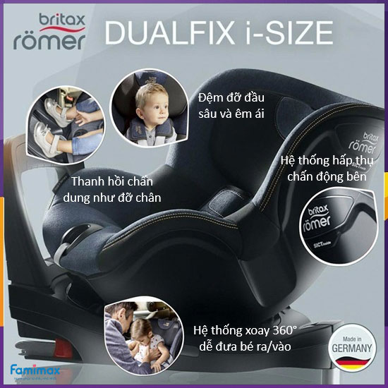 Ghế ngồi ô tô Britax Römer Dualfix Plus