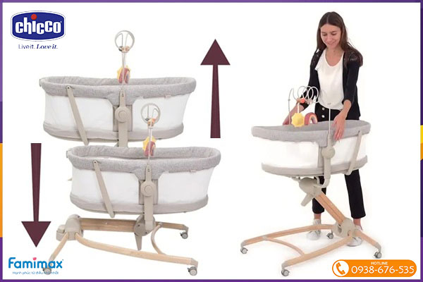 Ghế nôi đa năng Chicco Baby Hug 4-in-1