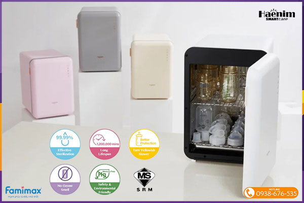 Máy tiệt trùng Haenim thế hệ 5G UV Led