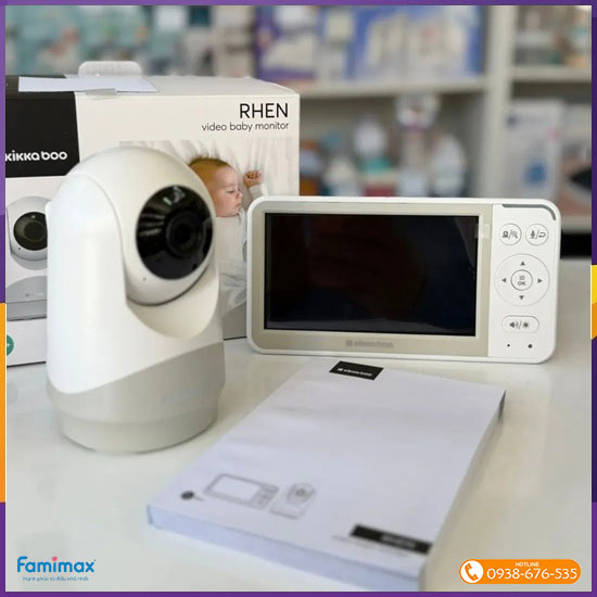 Máy báo khóc Kikkaboo Rhin Baby Monitor