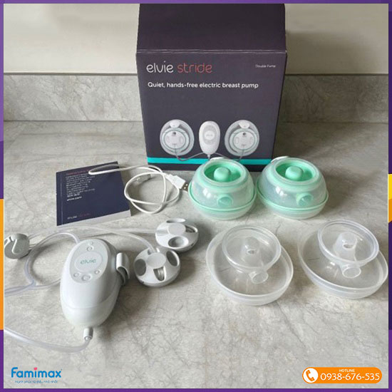 Máy hút sữa rảnh tay Elvie Stride